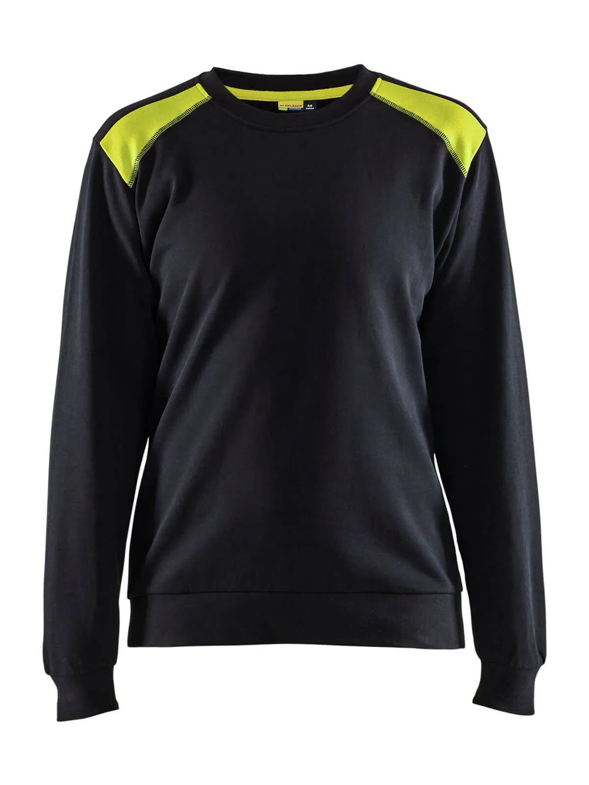 3408-1158&#x20;Women&#x27;s&#x20;Work&#x20;Sweater&#x20;Two&#x20;Tone&#x20;Cotton&#x20;-&#x20;Bl&#xE5;kl&#xE4;der