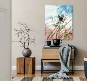Avian Spotlight - Breaking Free Canvas Wall Art