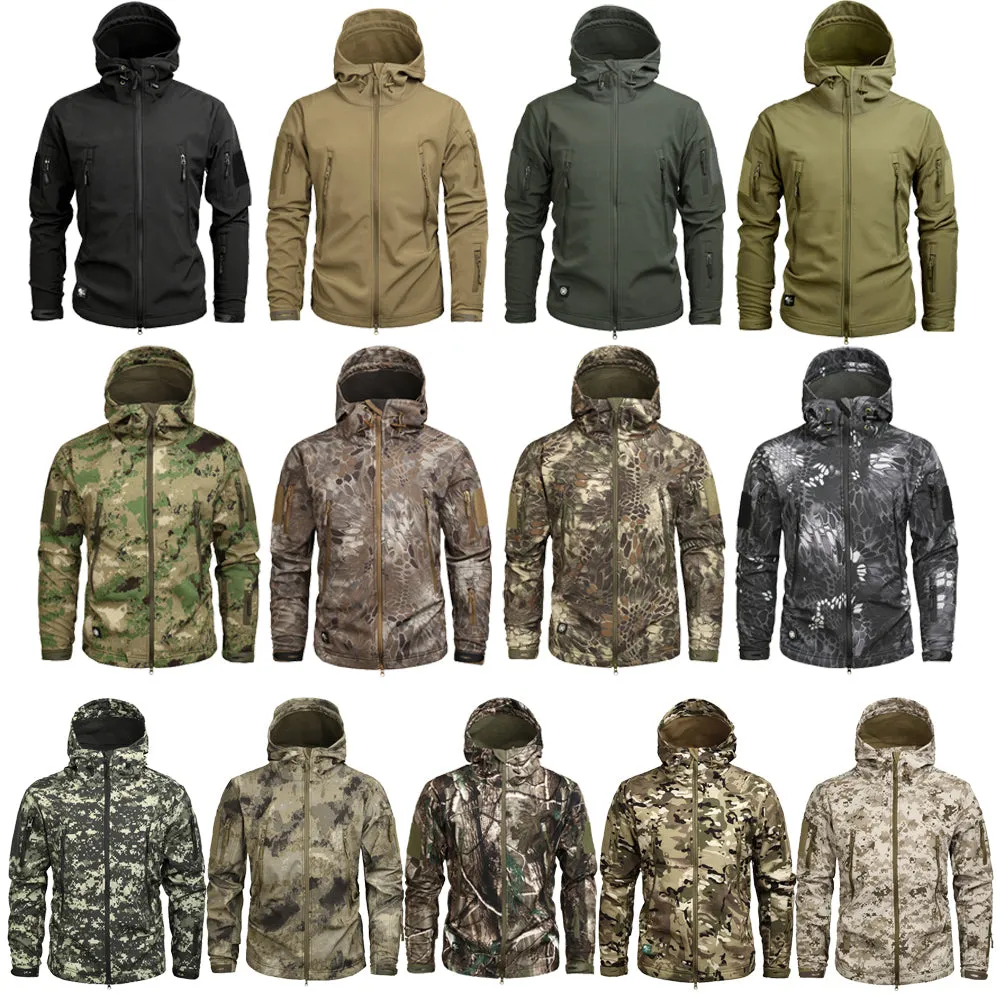 Camouflage Windbreakers Jacket