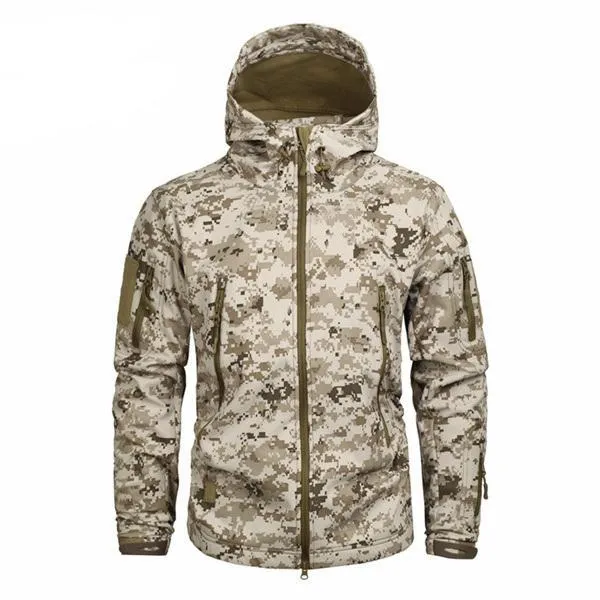 Camouflage Windbreakers Jacket