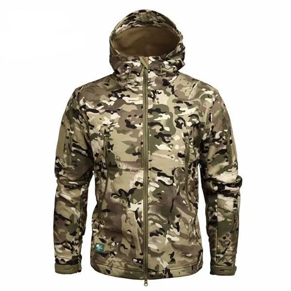 Camouflage Windbreakers Jacket