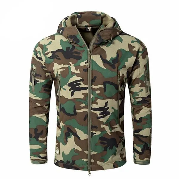 Camouflage Windbreakers Jacket