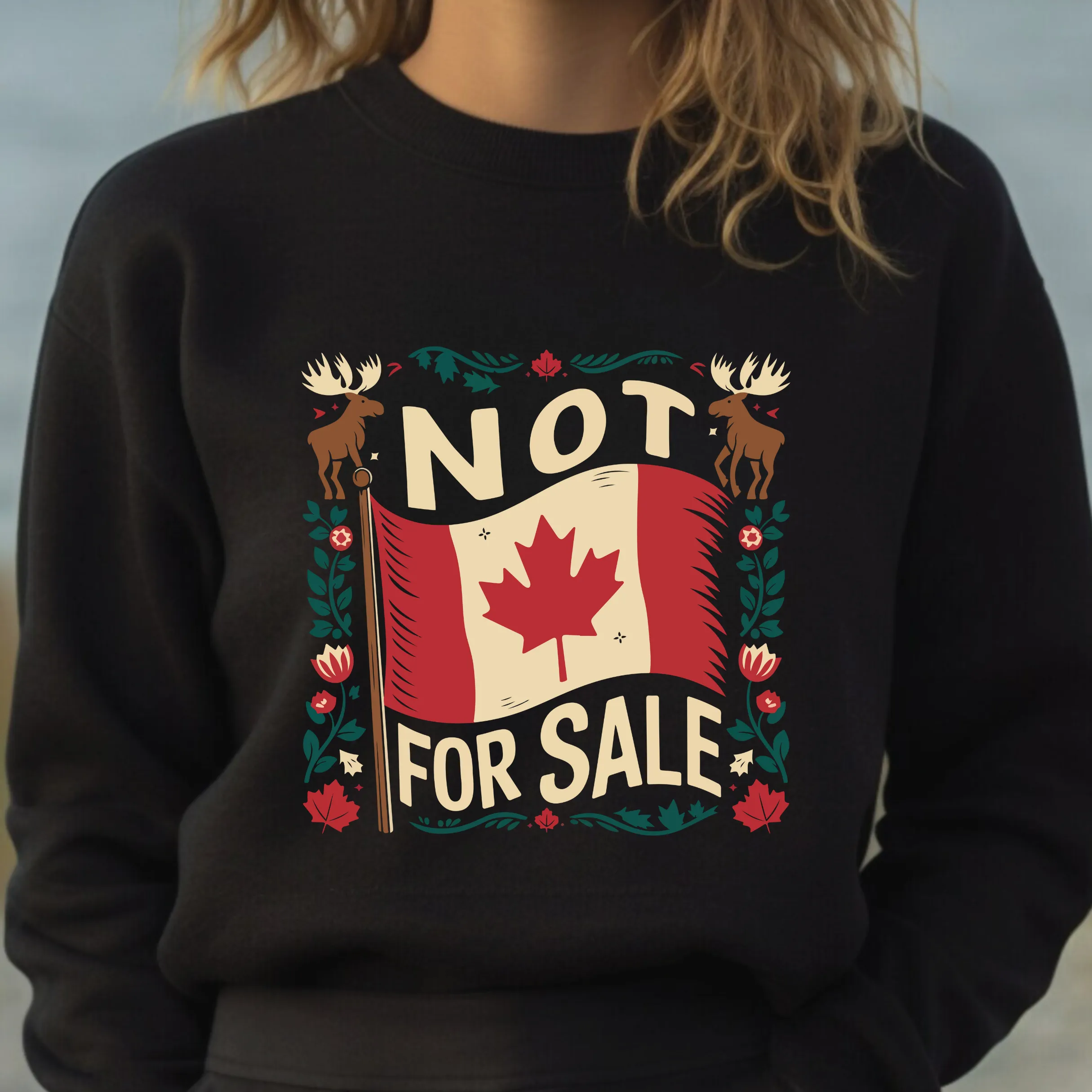 Canada -  NOT for Sale - Crewneck Sweatshirt - Adult