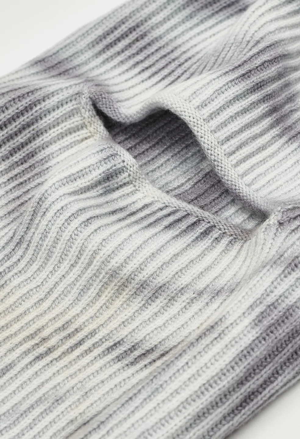 Cashmere Blend Balaclava / Sage Tie Dye