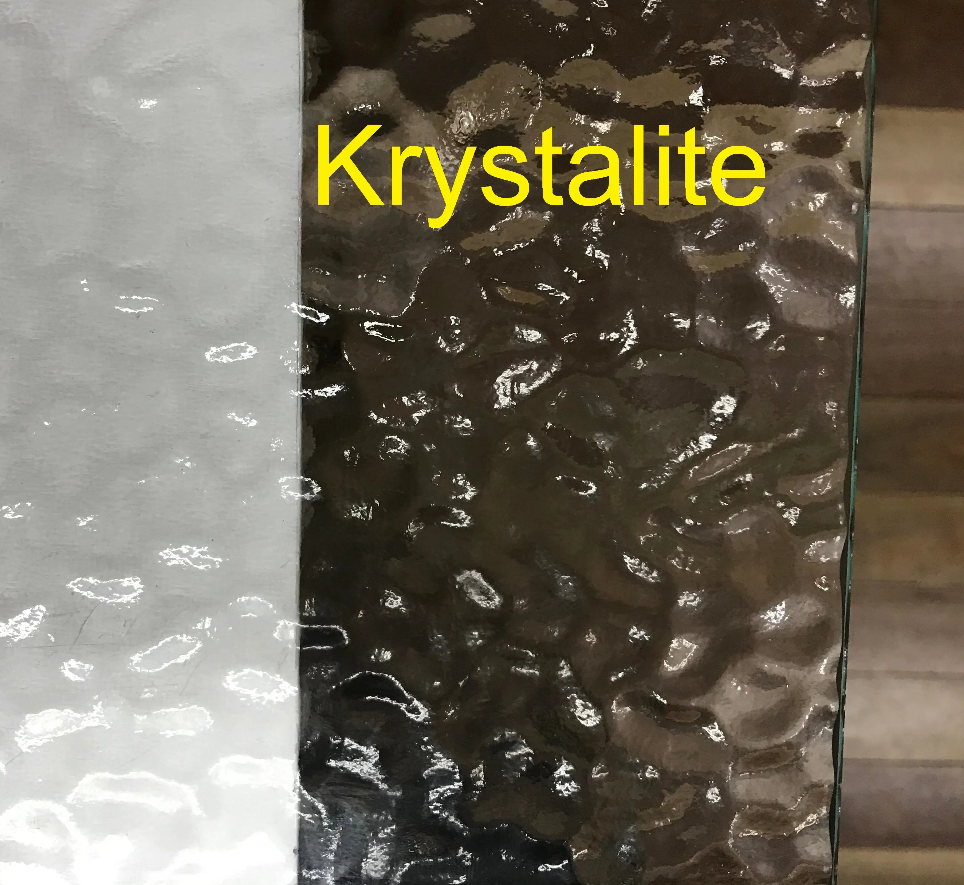 Circular Glass (Half Circle) - Patterned Glass
