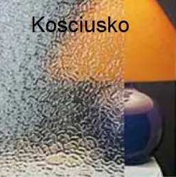 Circular Glass (Half Circle) - Patterned Glass