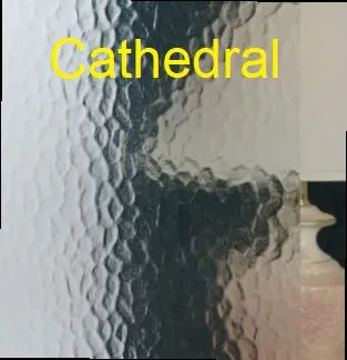 Circular Glass (Half Circle) - Patterned Glass