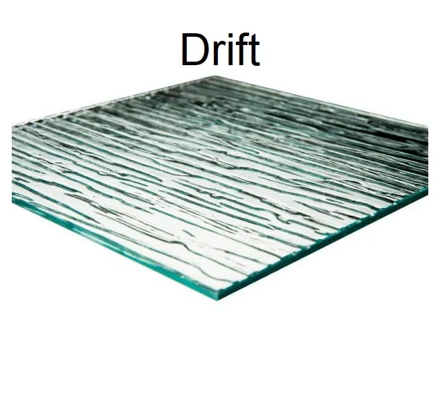 Circular Glass (Half Circle) - Patterned Glass