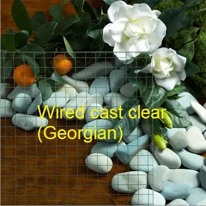 Circular Glass (Half Circle) - Patterned Glass