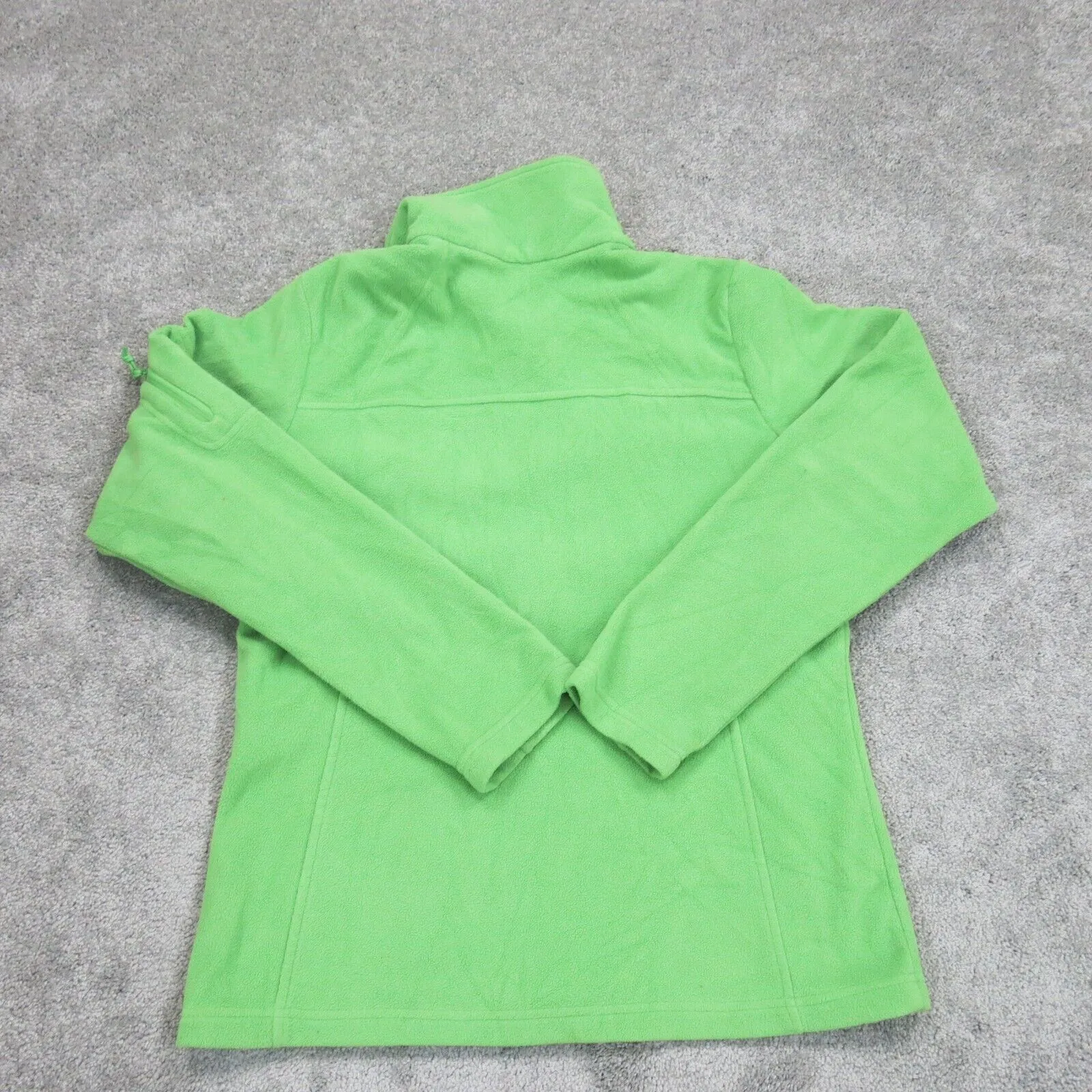 Columbia Women Full Zip Up Jackets Long Sleeves Pockets Green Size Medium