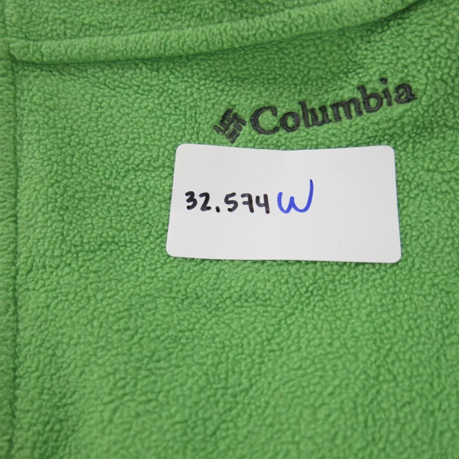 Columbia Women Full Zip Up Jackets Long Sleeves Pockets Green Size Medium