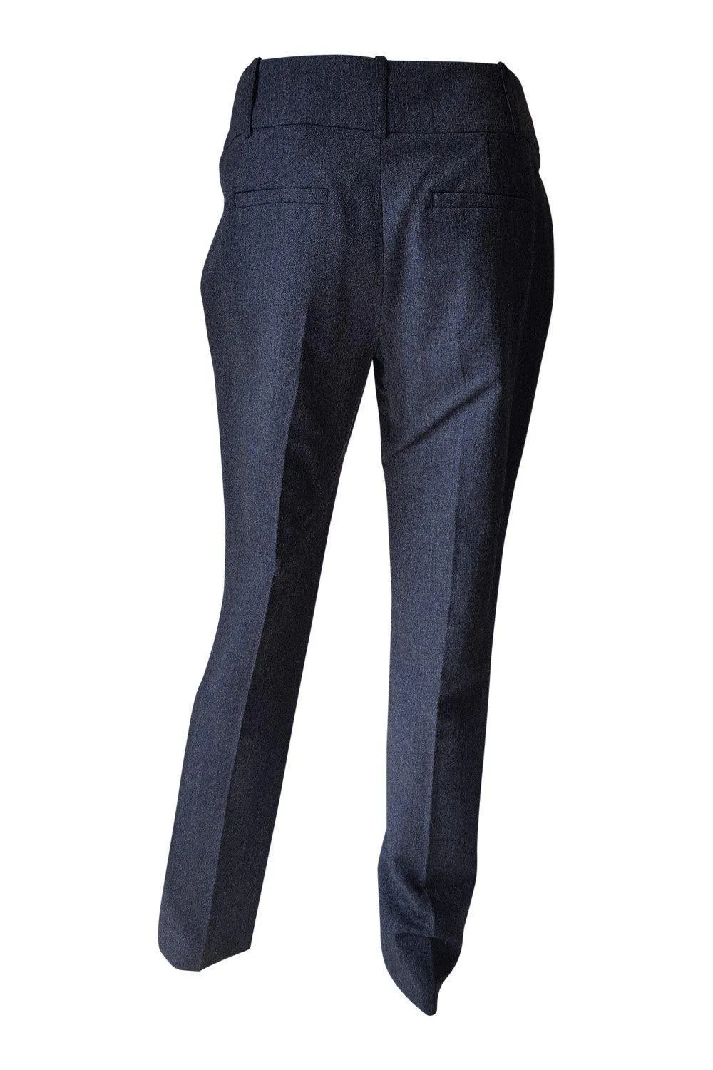 Mens Straight Leg Wool Blend Trousers in Grey - Crease Front, Size 38 | COSTUME NATIONAL