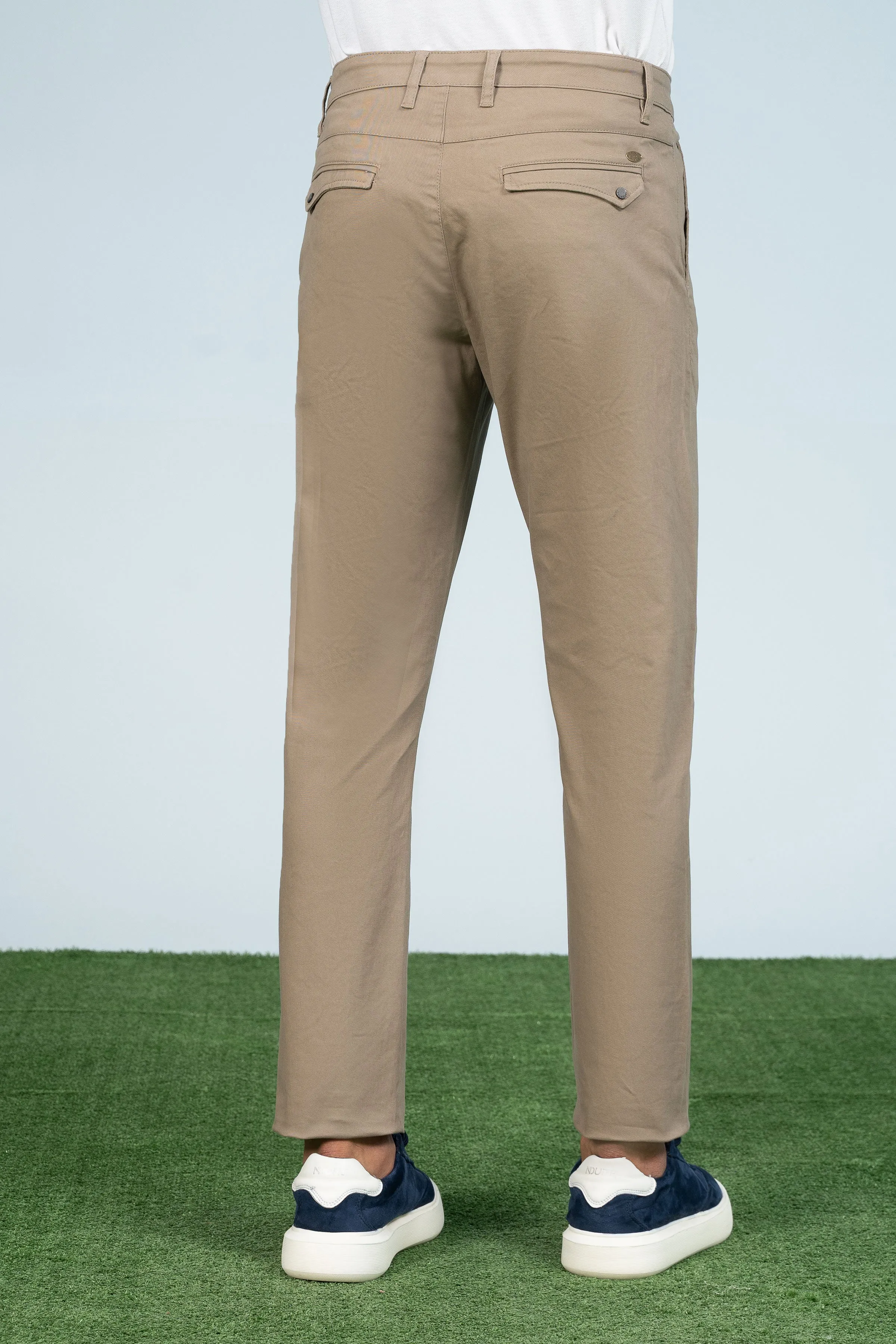 CROSS POCKET CASUAL PANT LIGHT BROWN