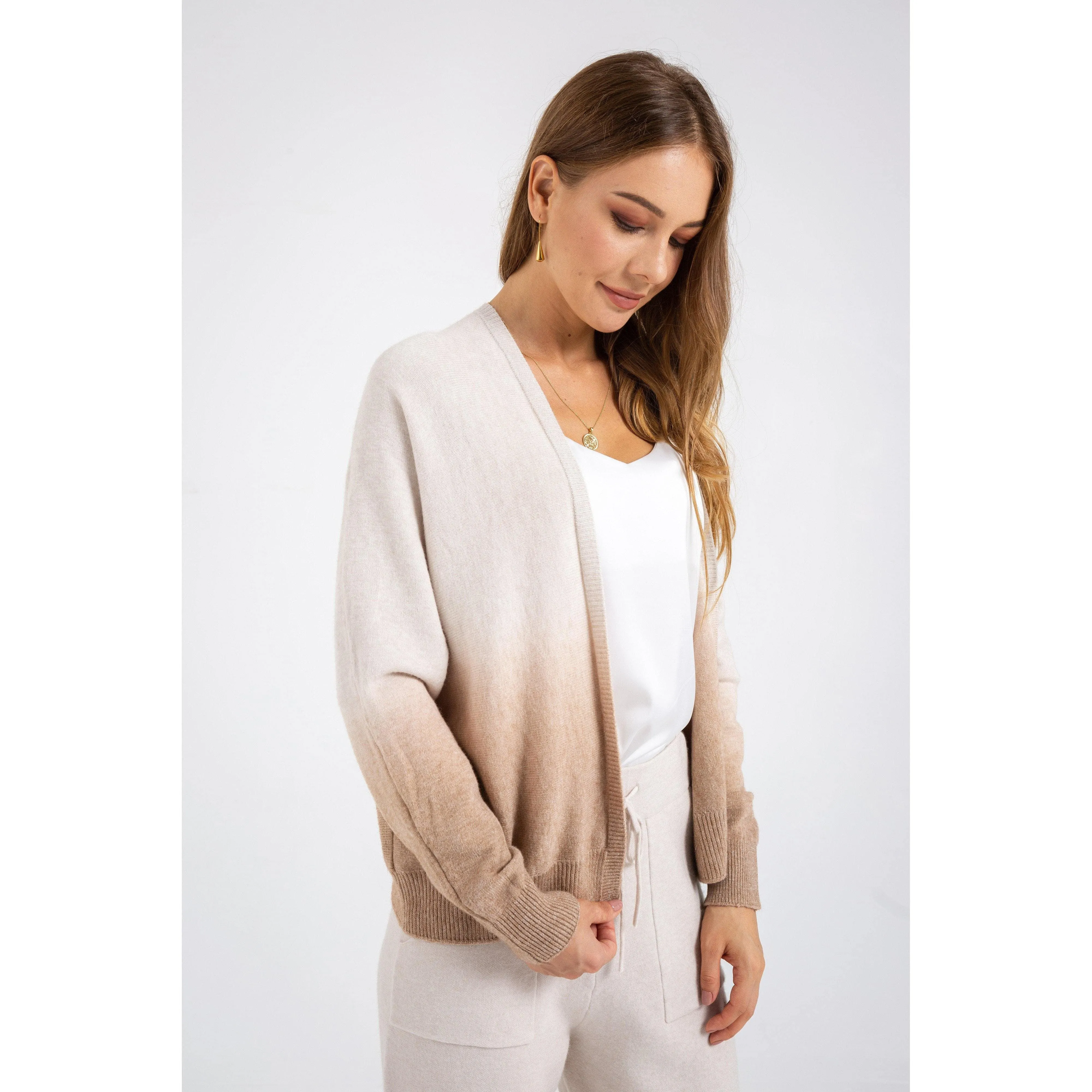 Dip Dye Knitted Sweater