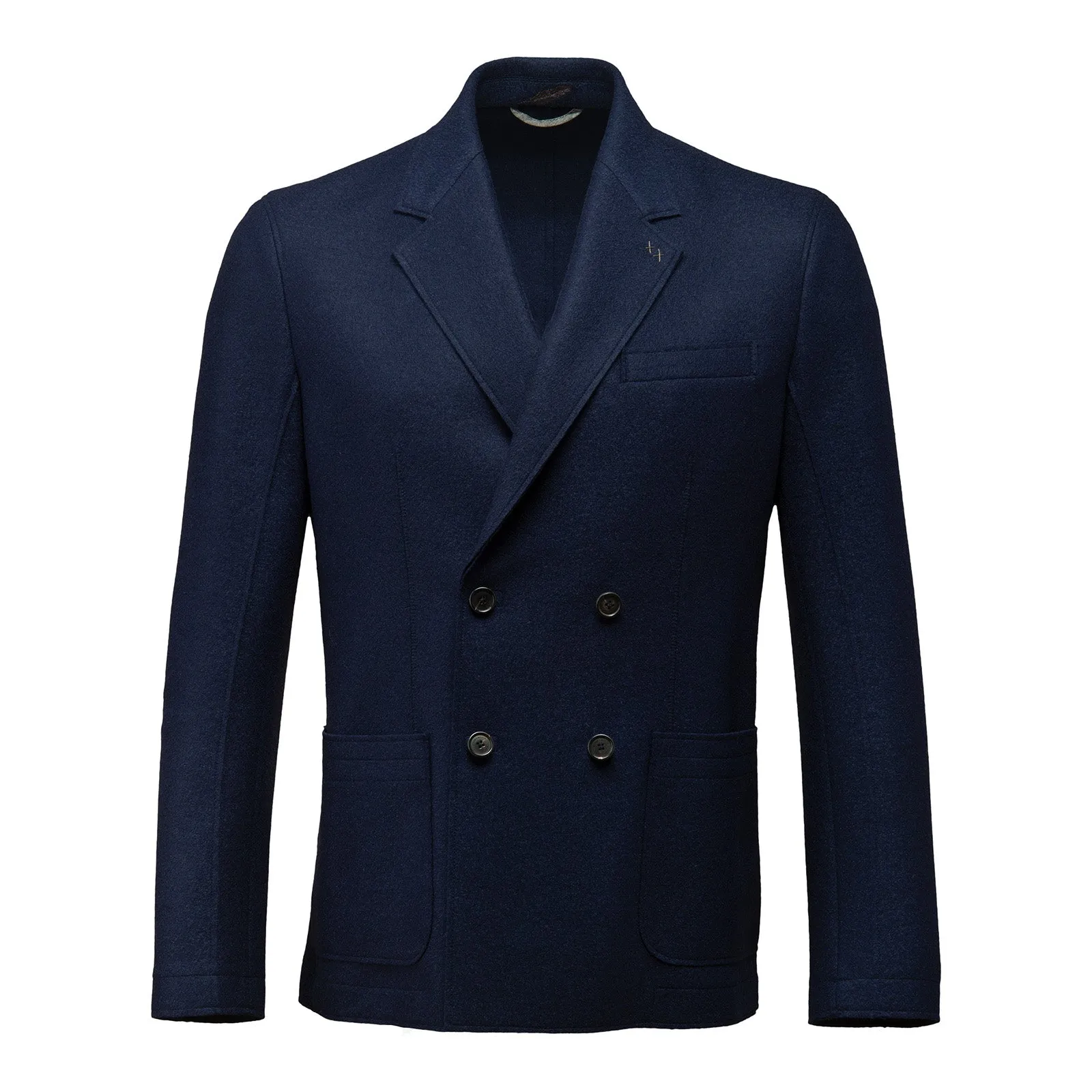 Premium Double-Breasted Travel Blazer