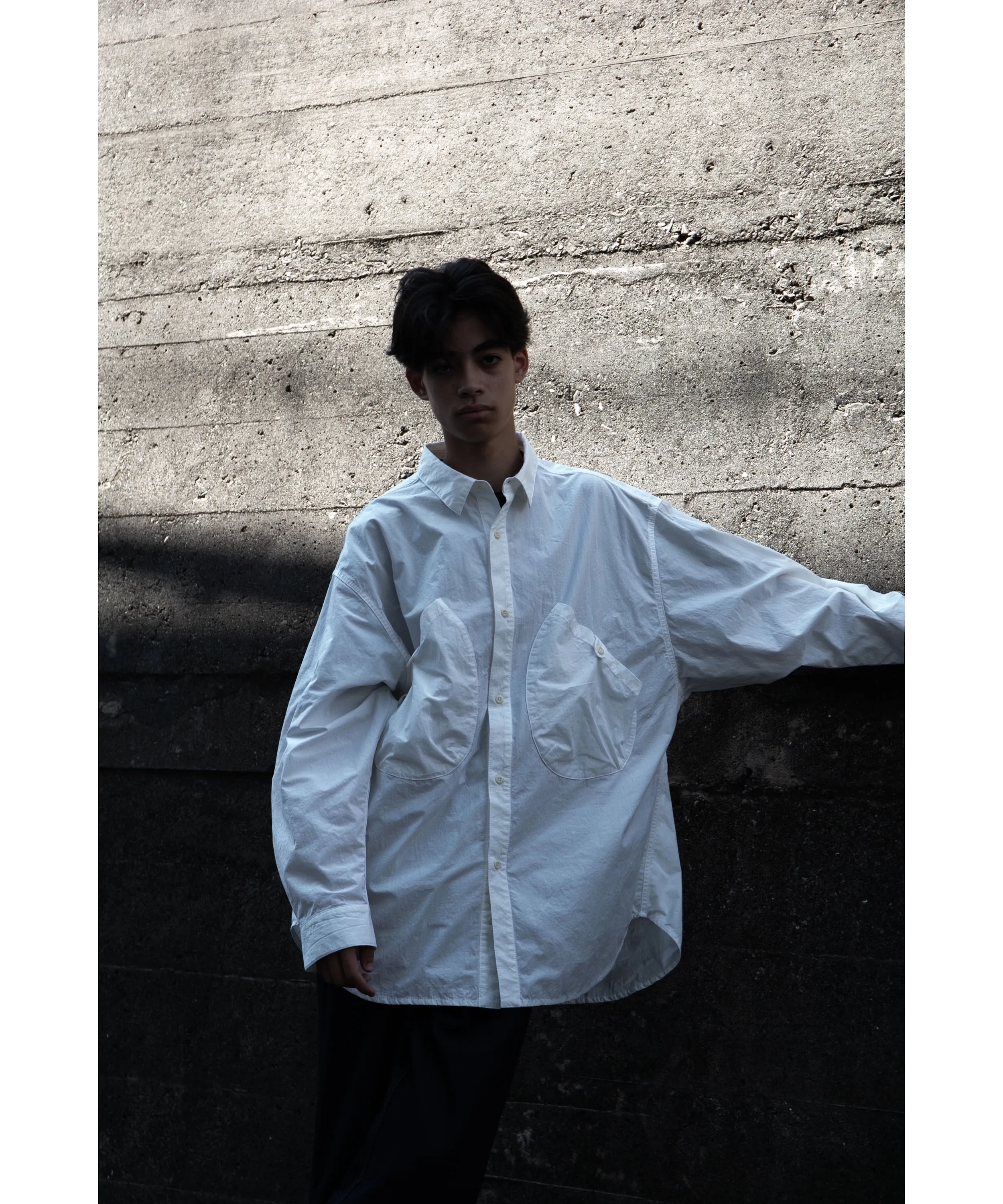 File shirts "WHITE"