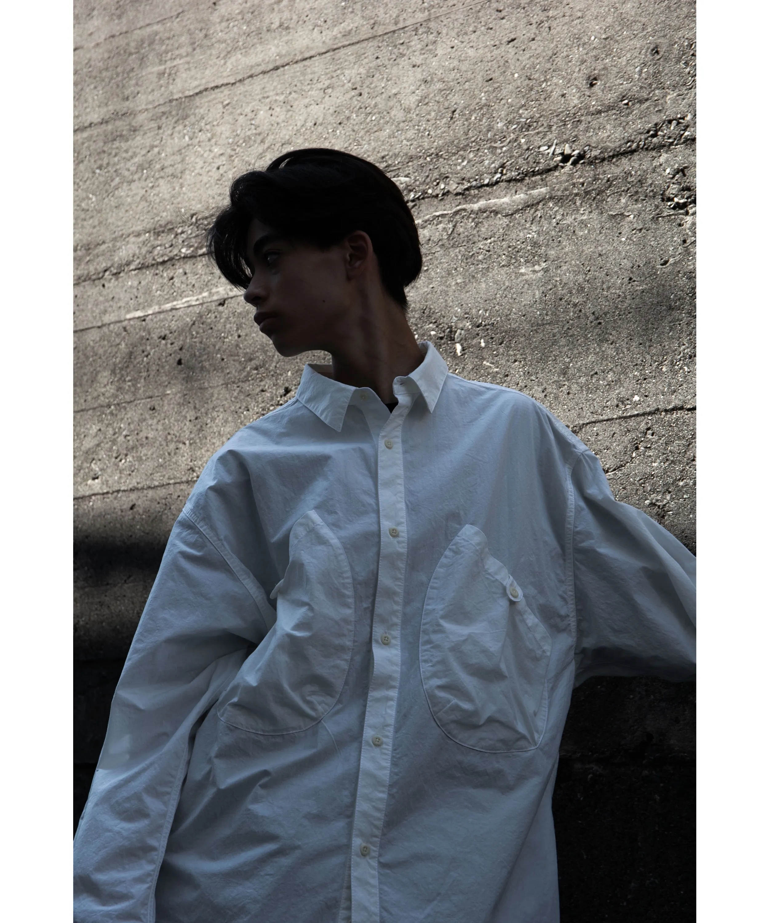 File shirts "WHITE"