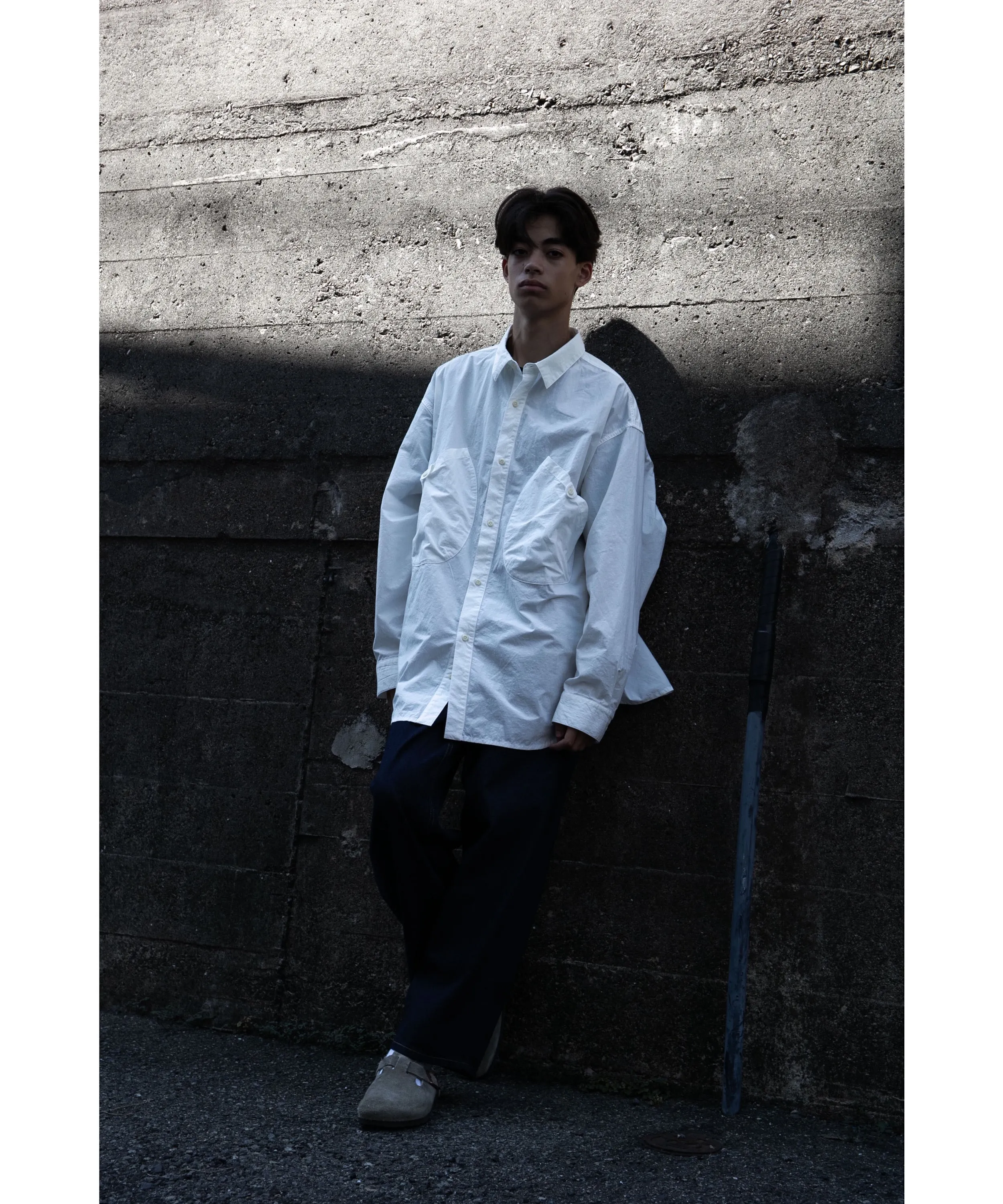 File shirts "WHITE"