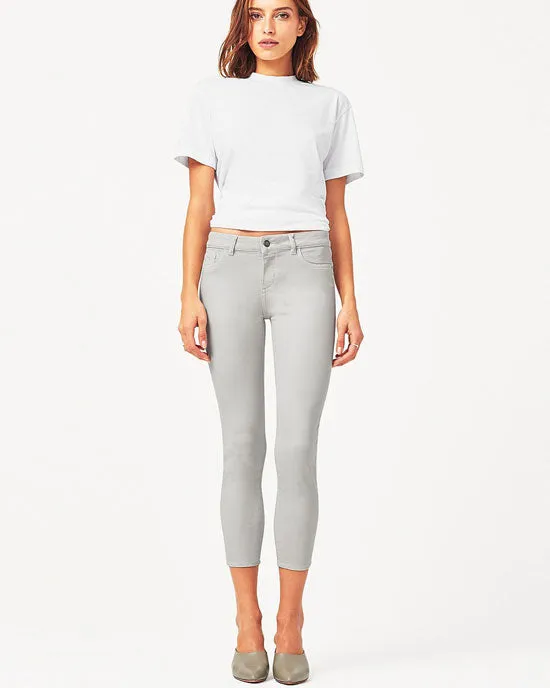 Florence Jeans Cropped Bone