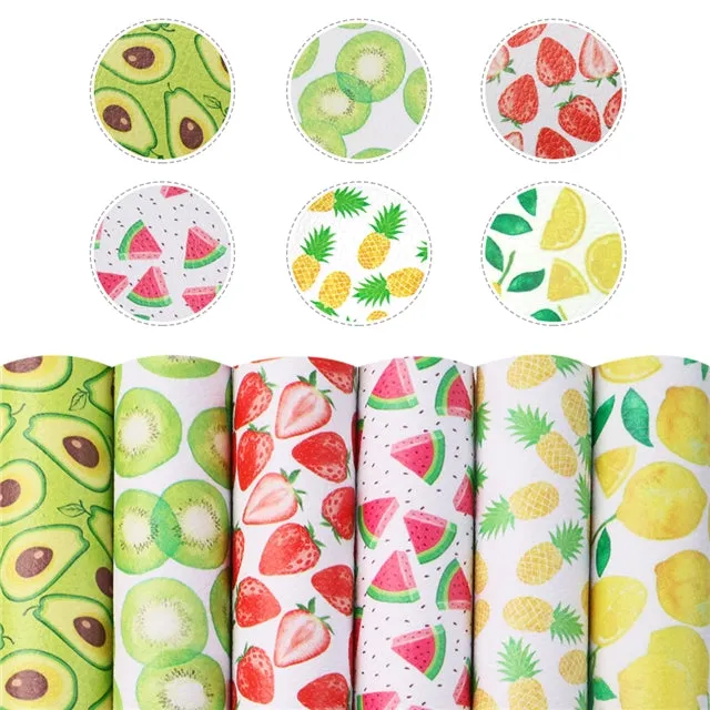Fruit (Set of 6) (Half Sheets)