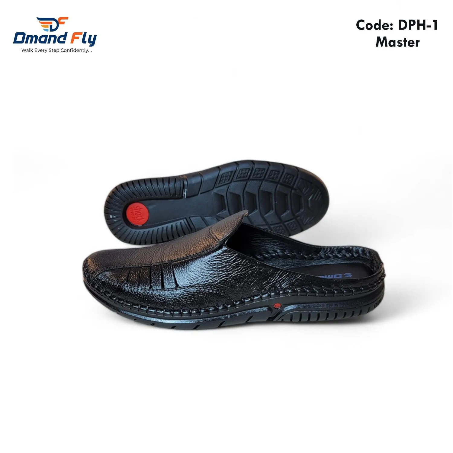 Half Sacci Genuine leather: (DPH-1) Black