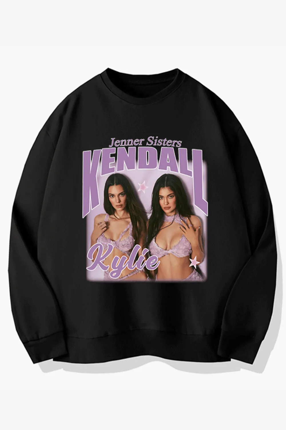 Jenner Sisters Sweatshirt Hot Retro Aesthetic