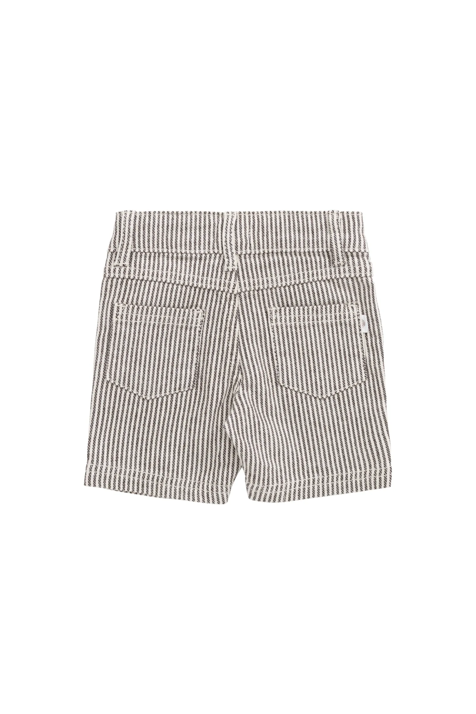 Jude Short - Dark Coffee/Buff Stripe