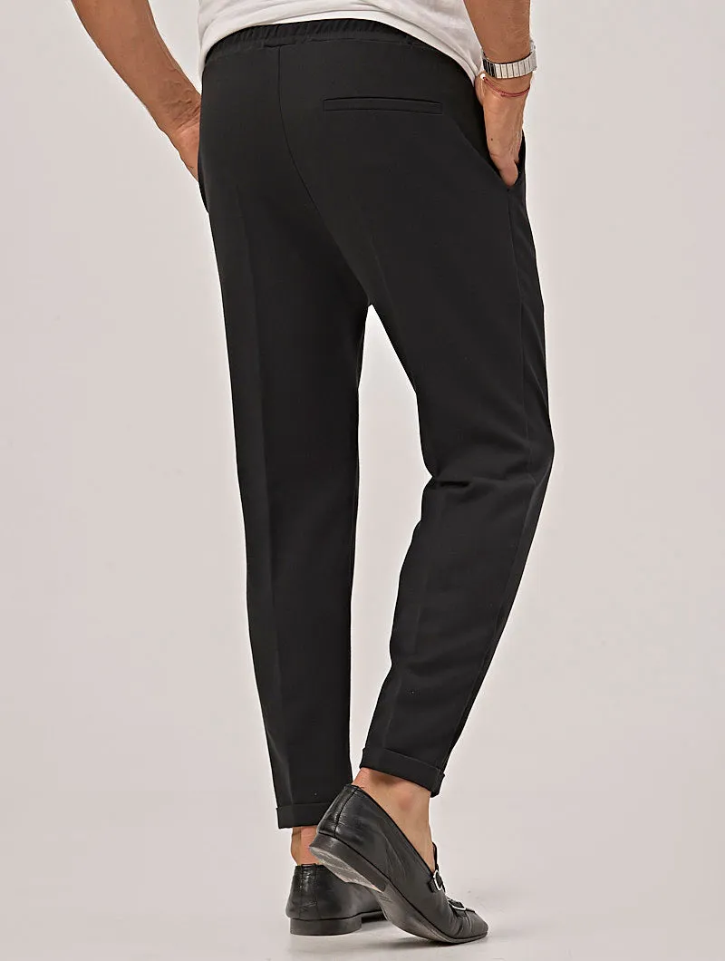 KARSON CASUAL PANTS IN BLACK