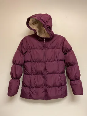 Lands End Size 10 Burgundy Down Big Girls Jackets