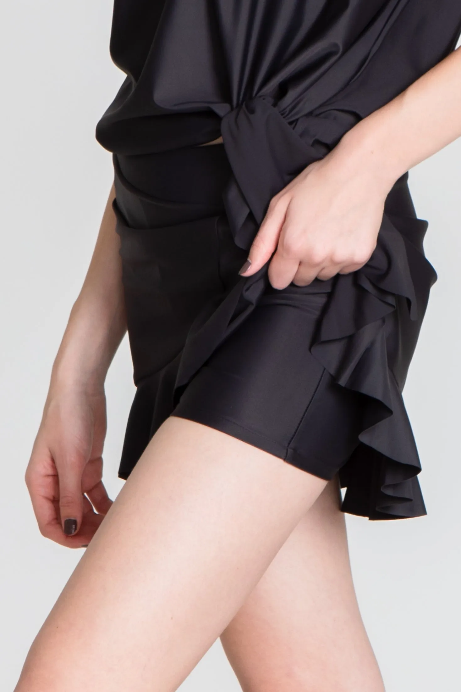 Le Club Tennis Skirt Gold - Caviar
