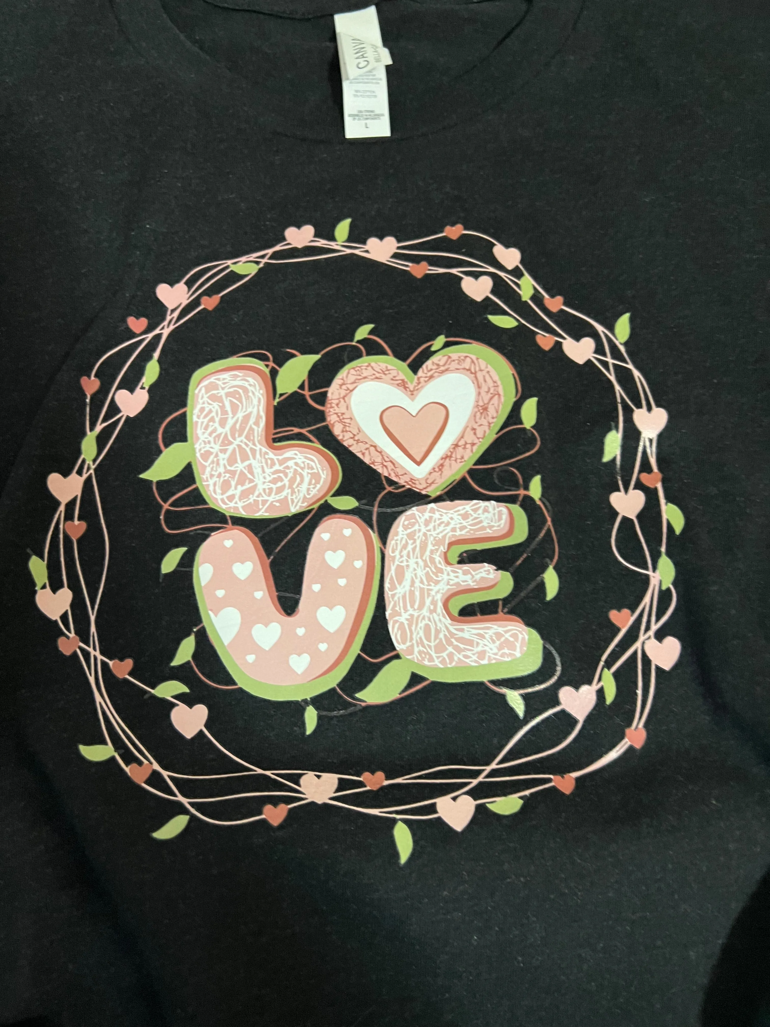 Love floral shirt