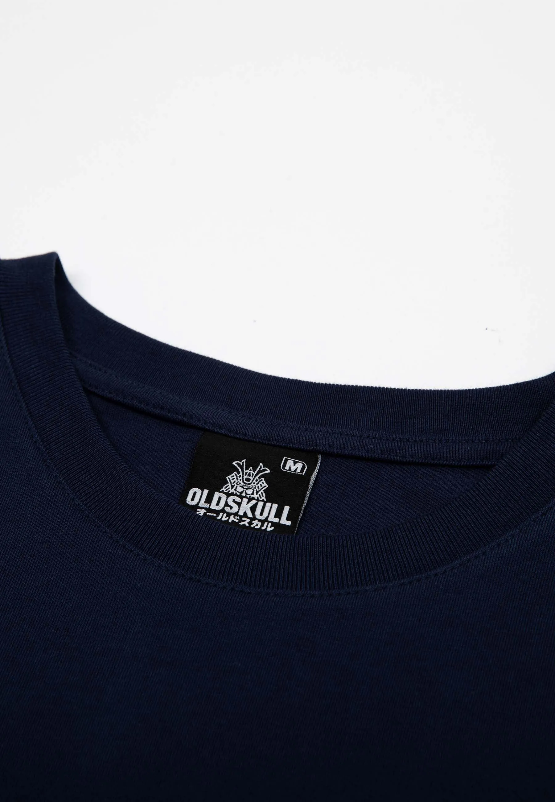 Oldskull Basic Kanji T-Shirt Navy Blue