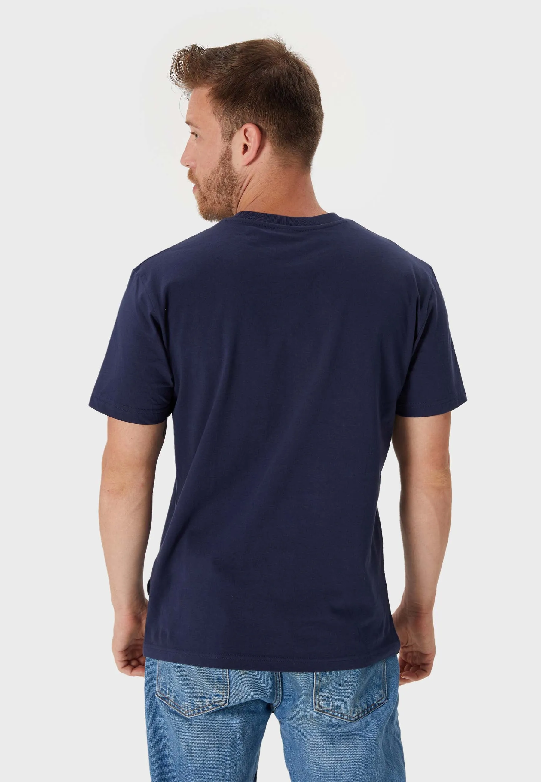 Oldskull Basic Kanji T-Shirt Navy Blue