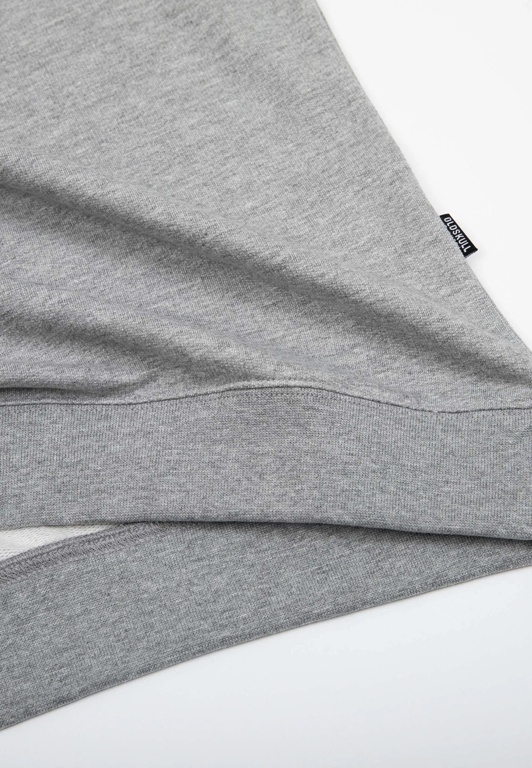 Oldskull Iconic Logo Sweatshirt Heather Grey