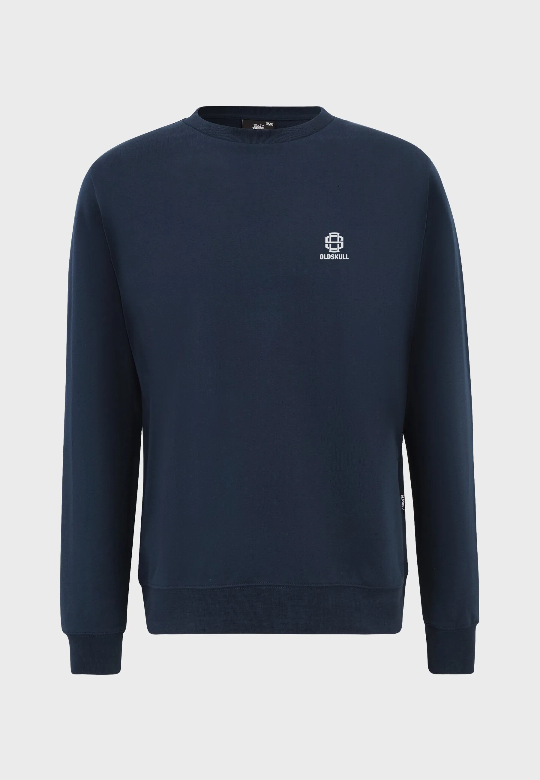 Oldskull Iconic Logo Sweatshirt Navy Blue