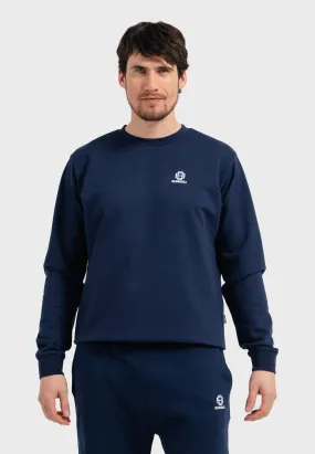 Oldskull Iconic Logo Sweatshirt Navy Blue