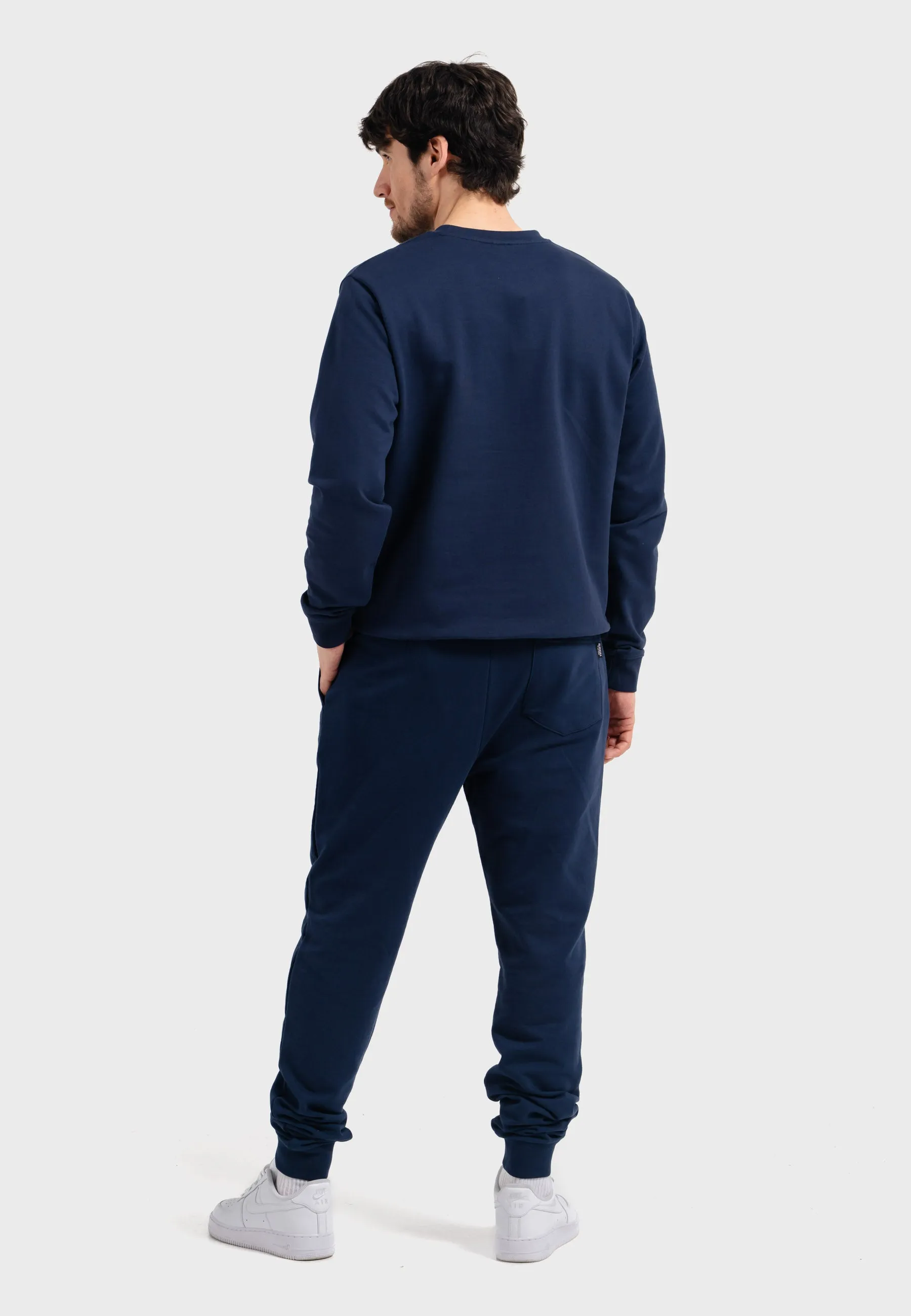 Oldskull Iconic Logo Sweatshirt Navy Blue