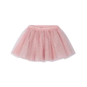 Pink Glitter Tulle Skirt