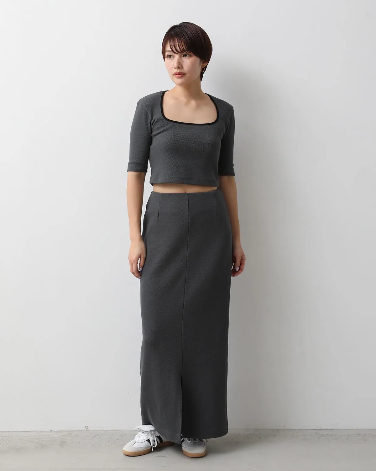 RIB TIGHT SKIRT