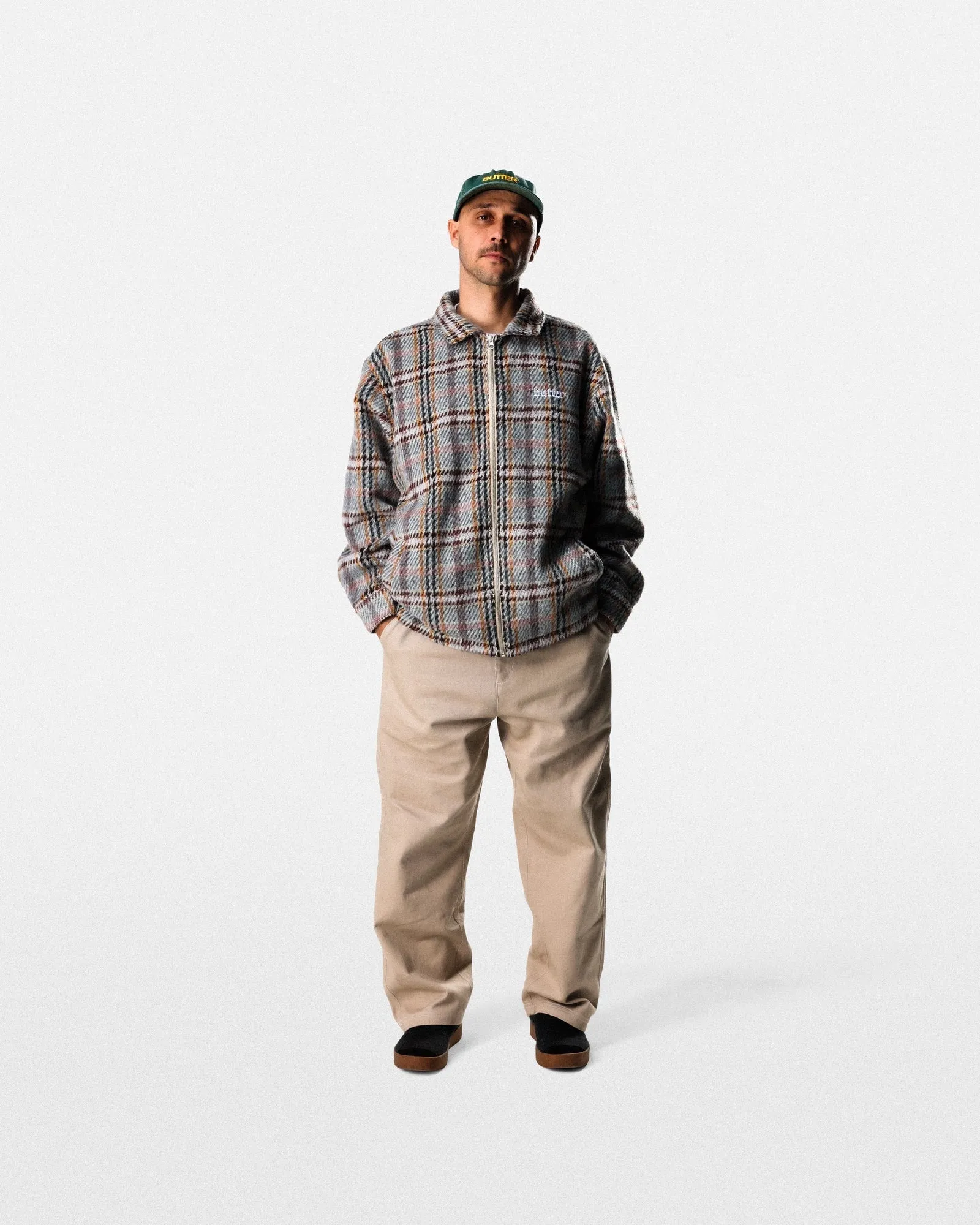 Rounded Logo 6 Panel Cap, Ivy