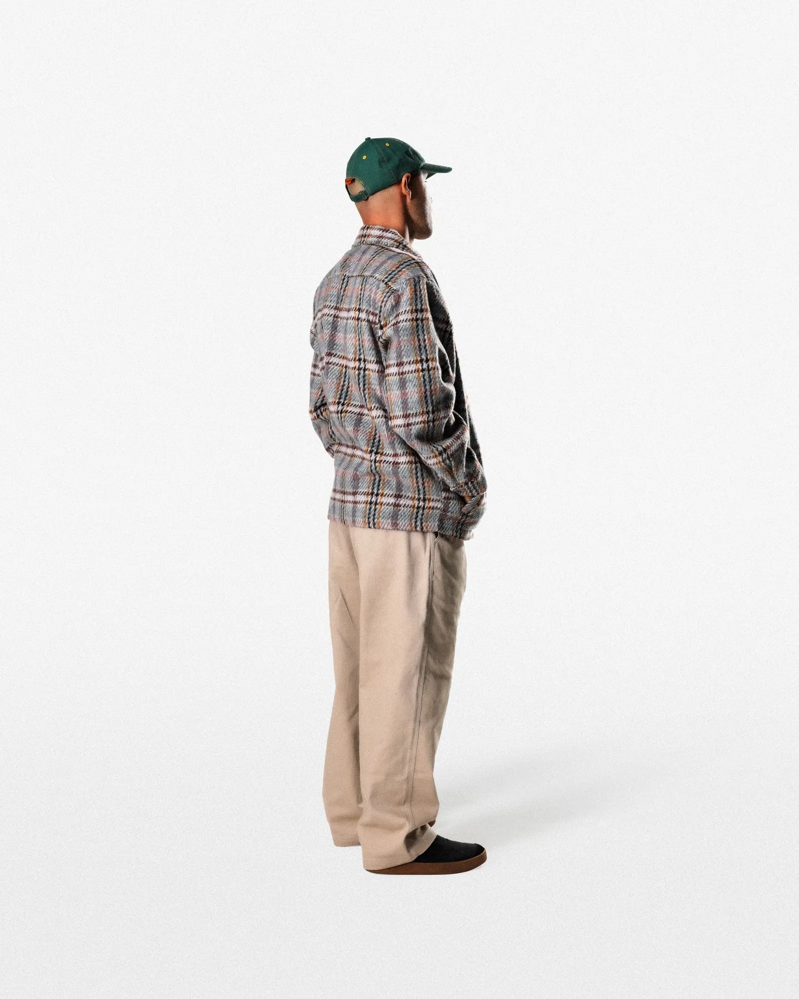 Rounded Logo 6 Panel Cap, Ivy