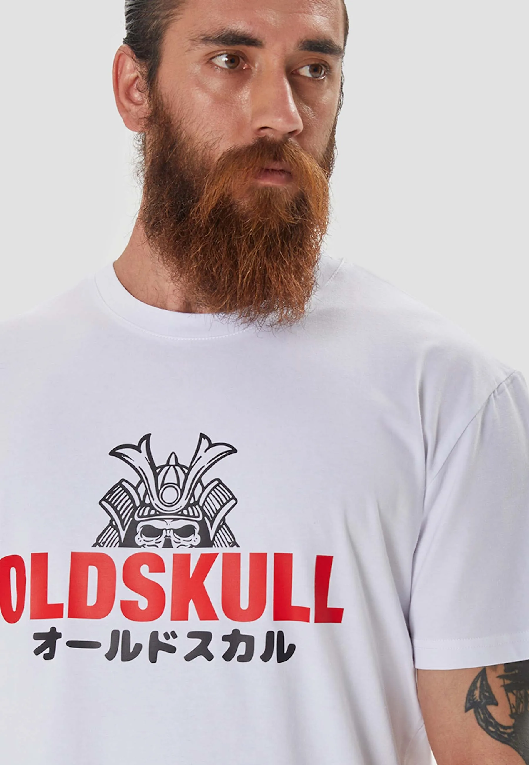 Samurai Logo 24 T-Shirt White