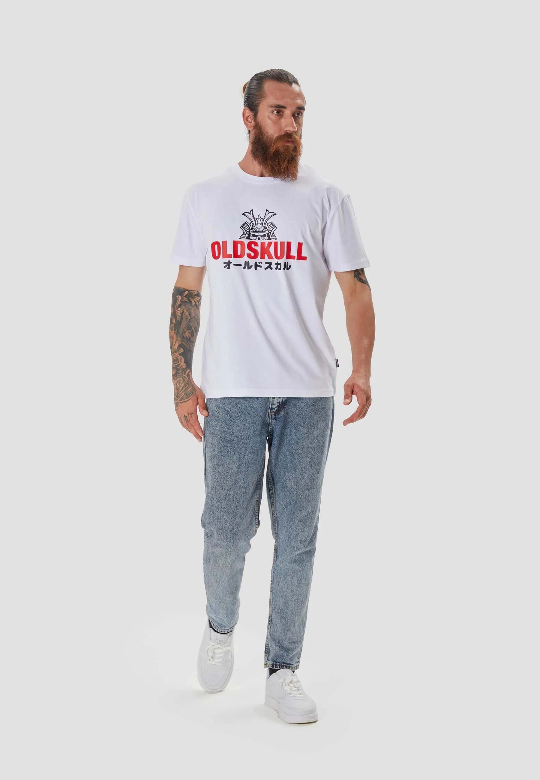 Samurai Logo 24 T-Shirt White