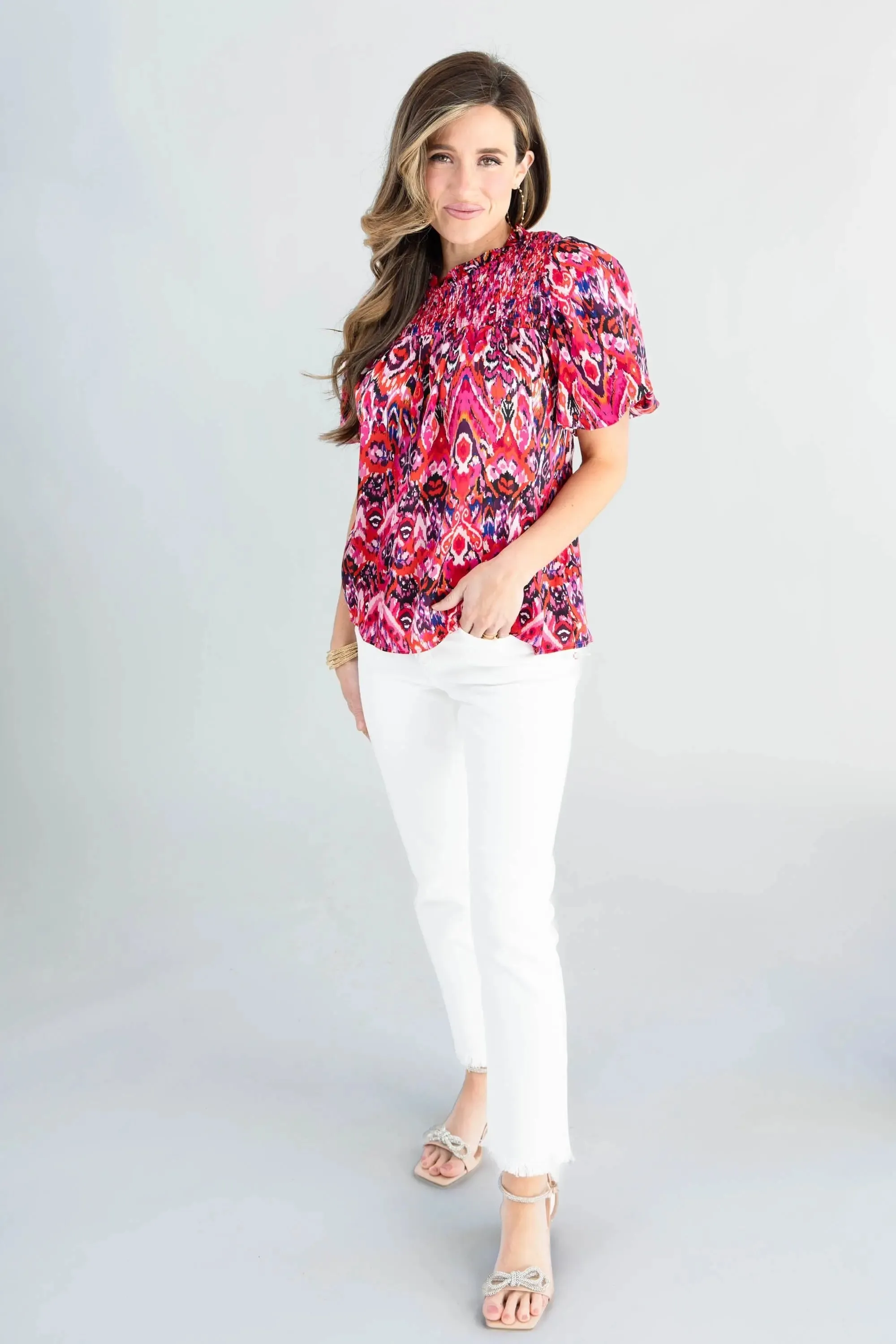 Want You To Know Puff Sleeves Top