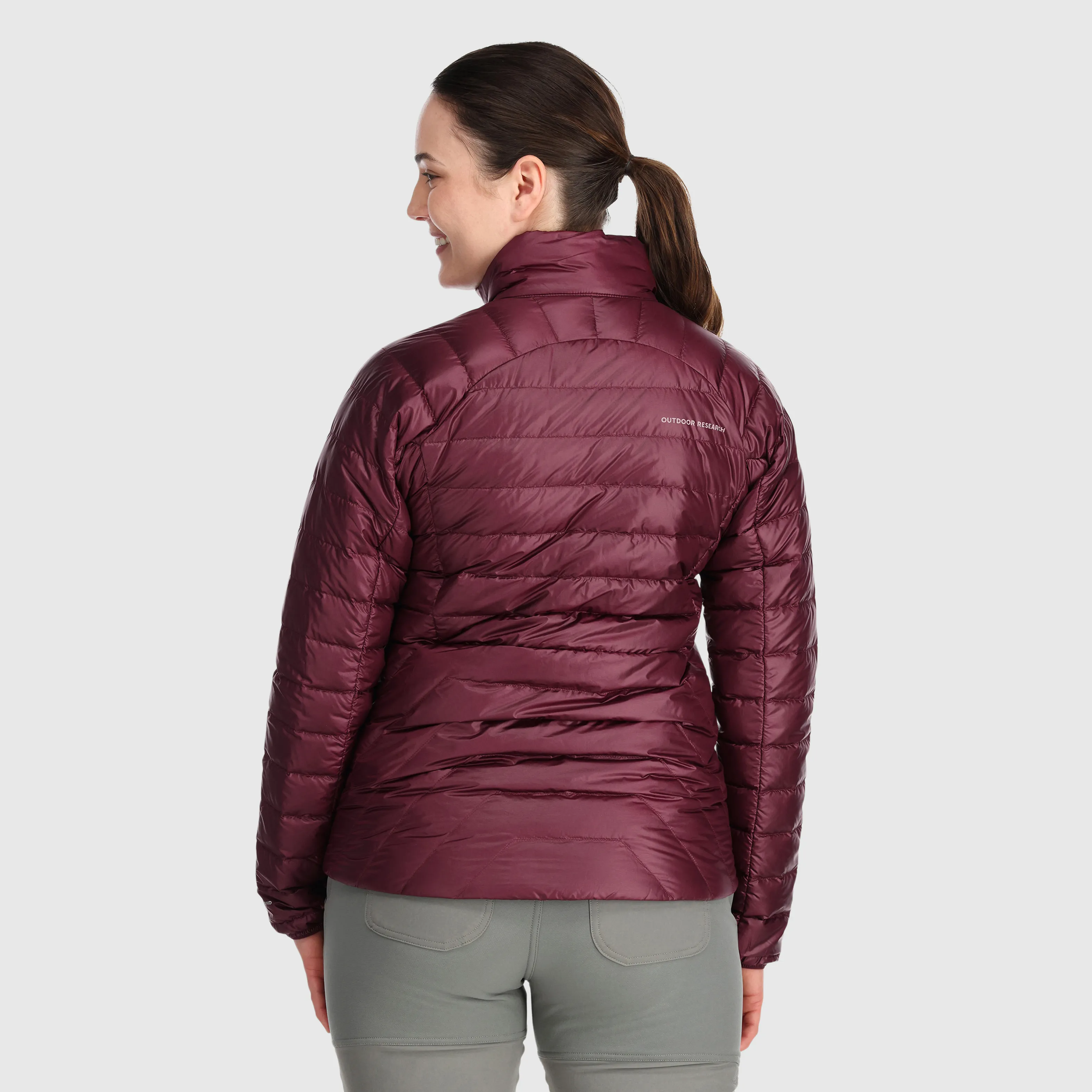 Womens Lightweight Helium Insulated Down Jacket