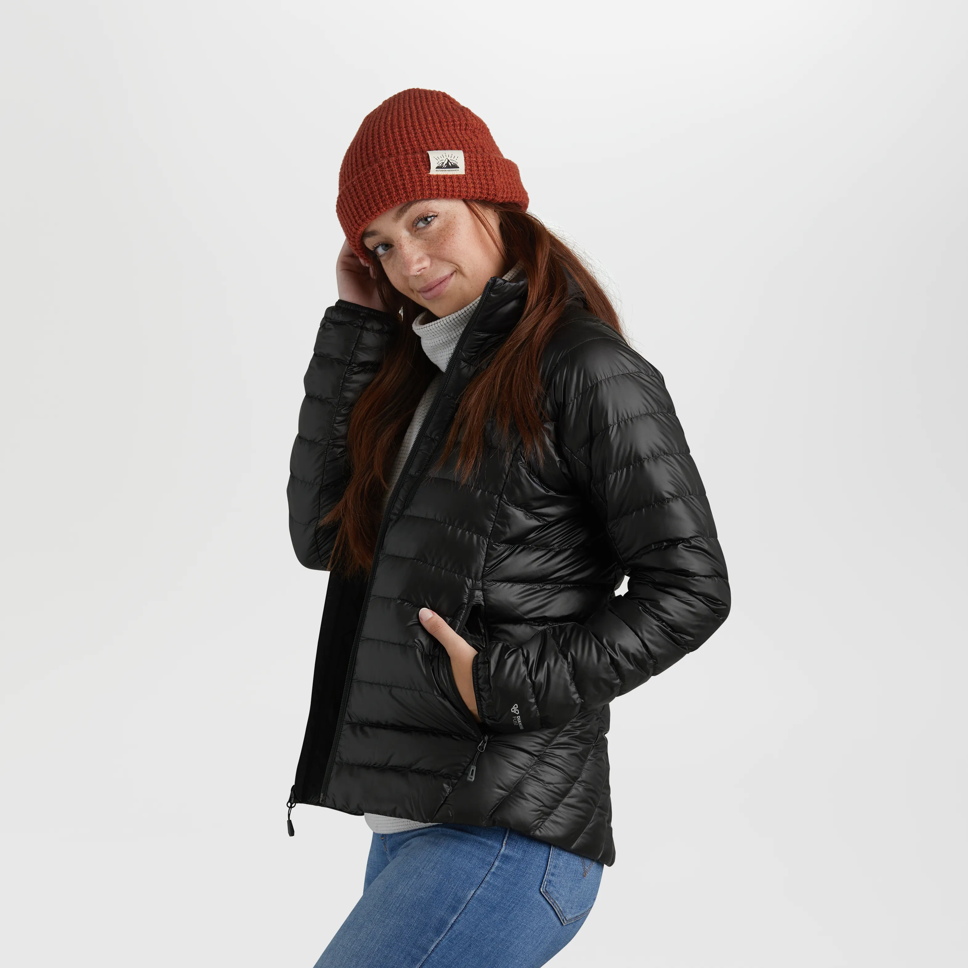 Womens Lightweight Helium Insulated Down Jacket