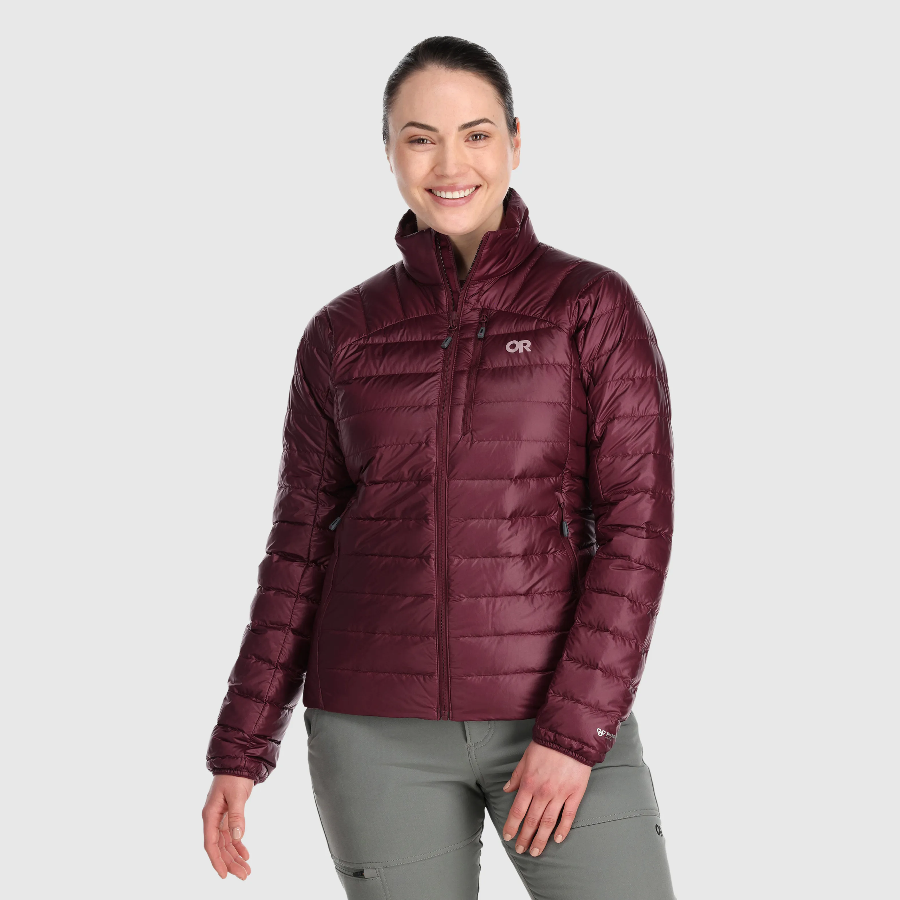 Womens Lightweight Helium Insulated Down Jacket