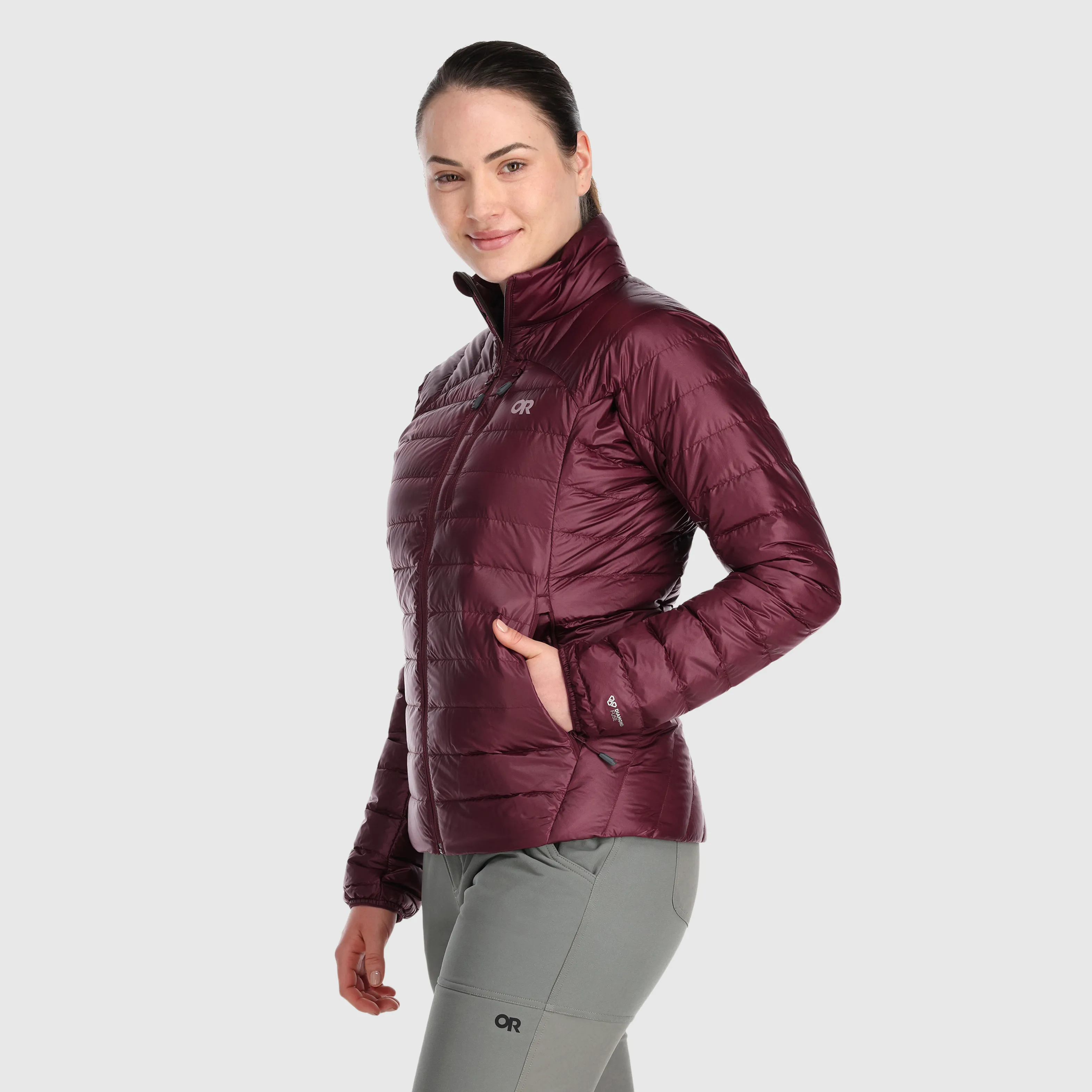 Womens Lightweight Helium Insulated Down Jacket