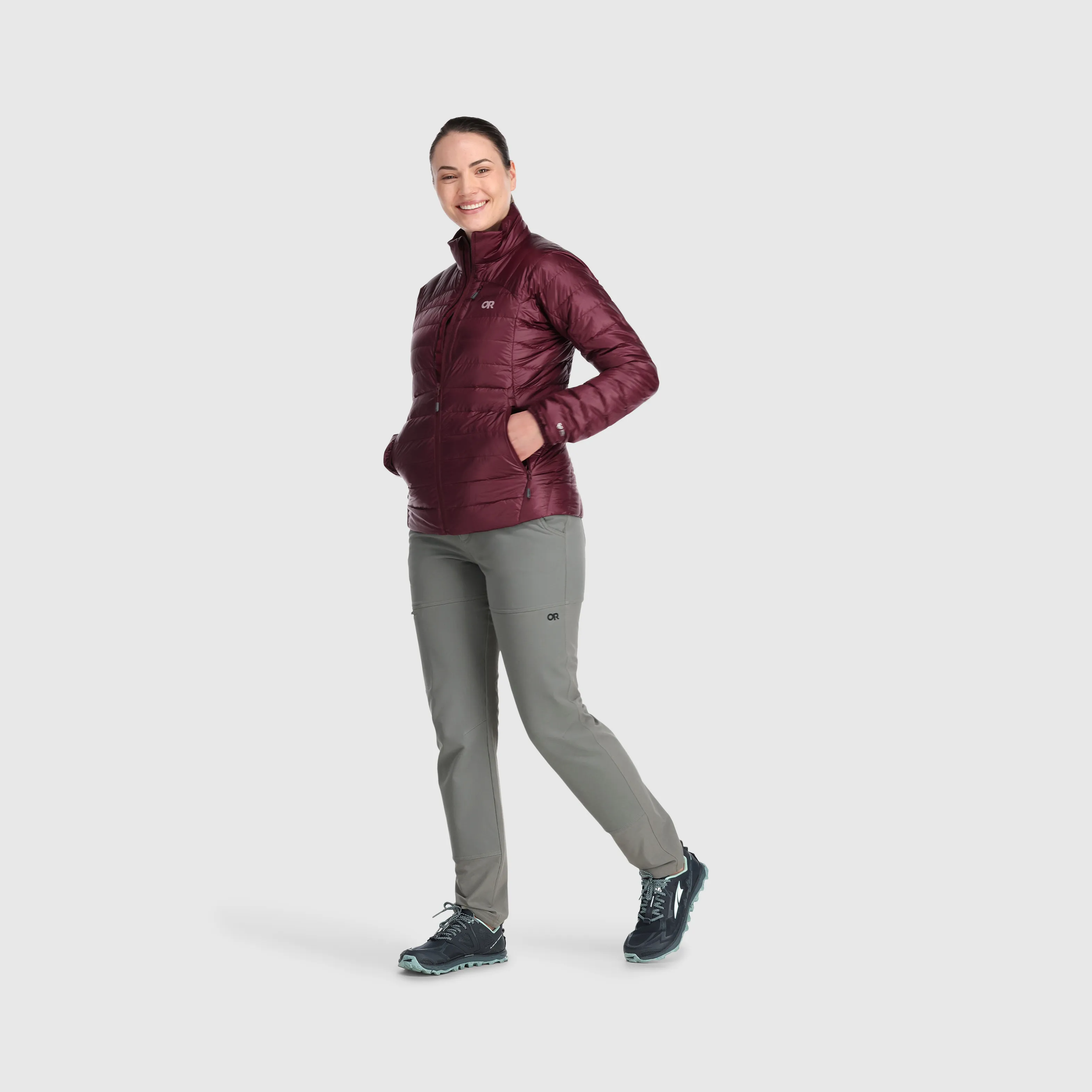 Womens Lightweight Helium Insulated Down Jacket