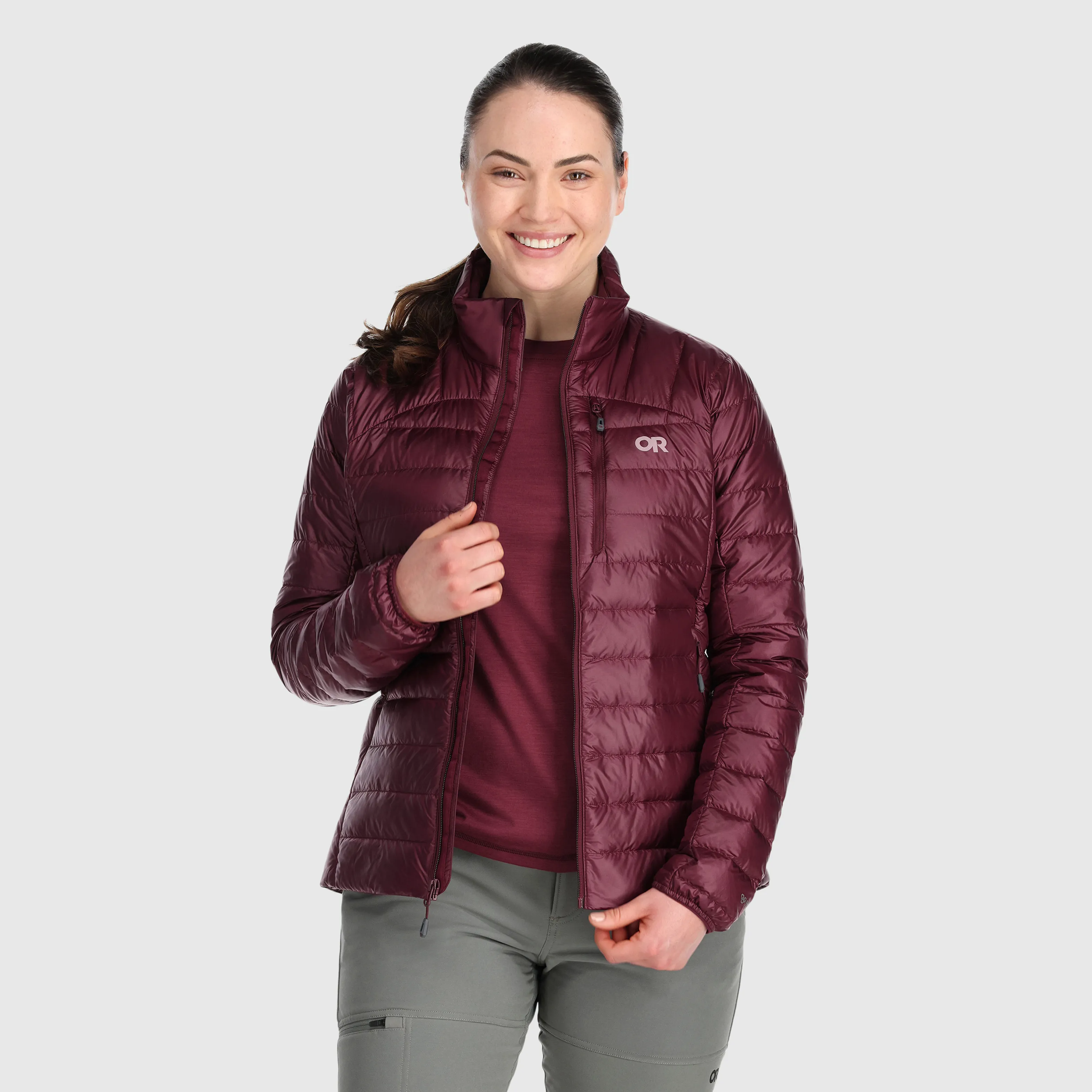Womens Lightweight Helium Insulated Down Jacket